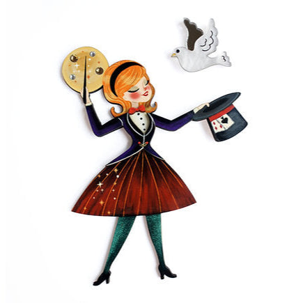 Magician with Dove Brooch by Laliblue - Osadia Concept Store