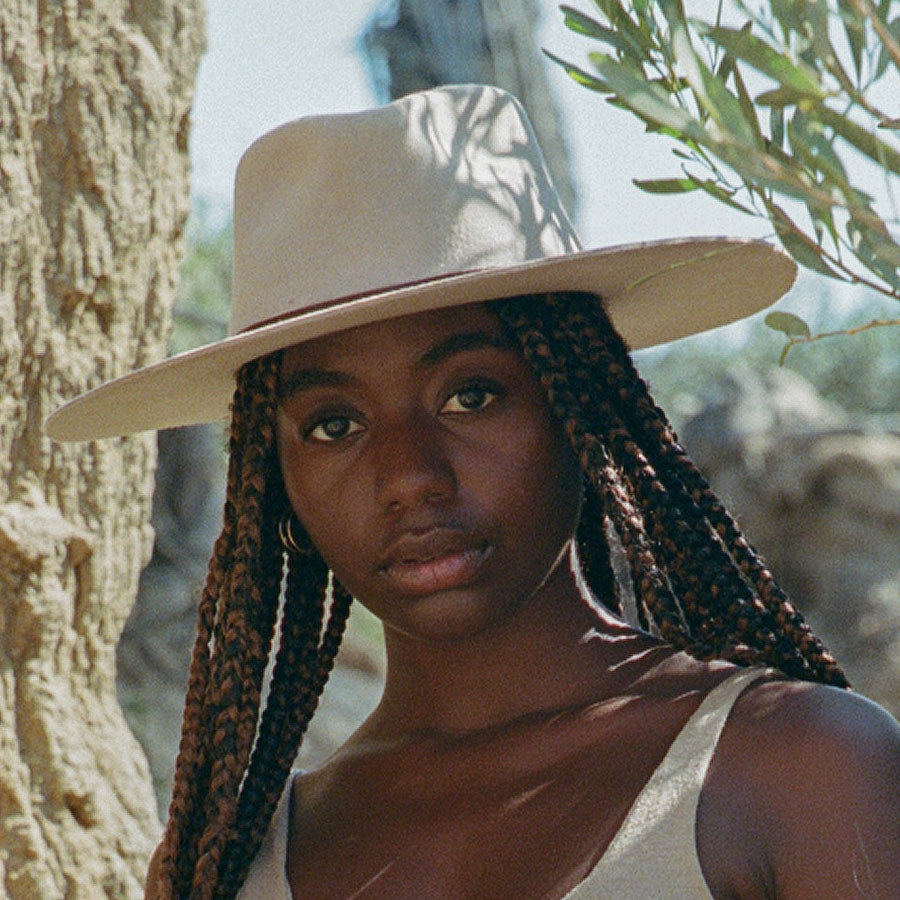 La Vida Wool Rancher Hat - Taupe