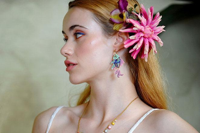Fish Earrings by Laliblue