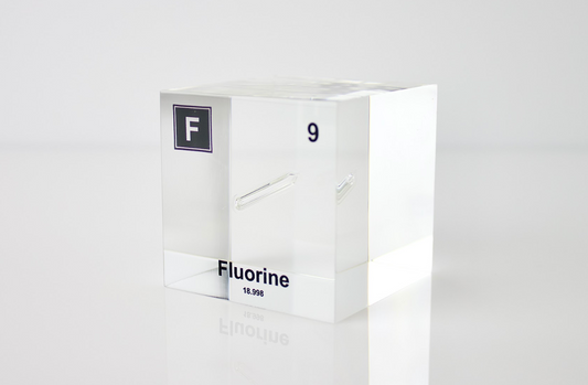 Fluorine Element Cube