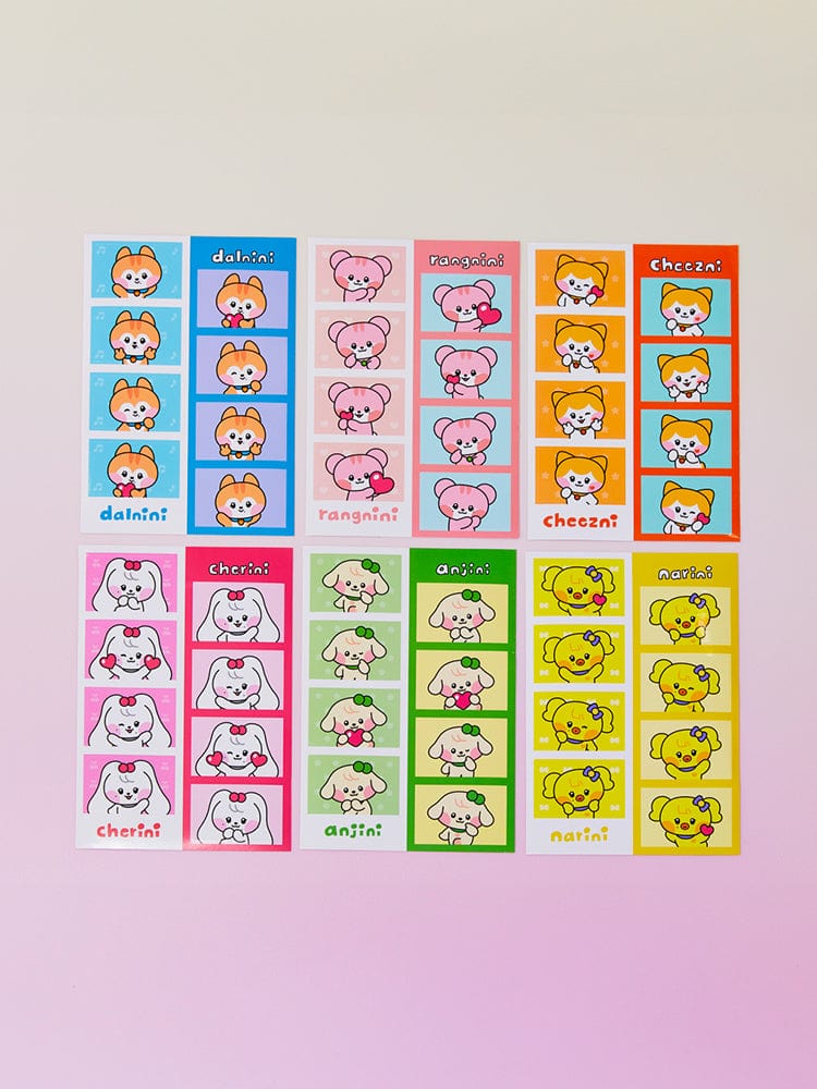 IVE - MinIVE Minini Official MD 4-Cut Sticker