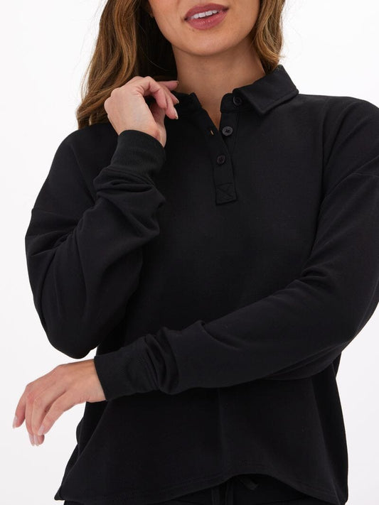 Eleanor Modal Terry Collared Top