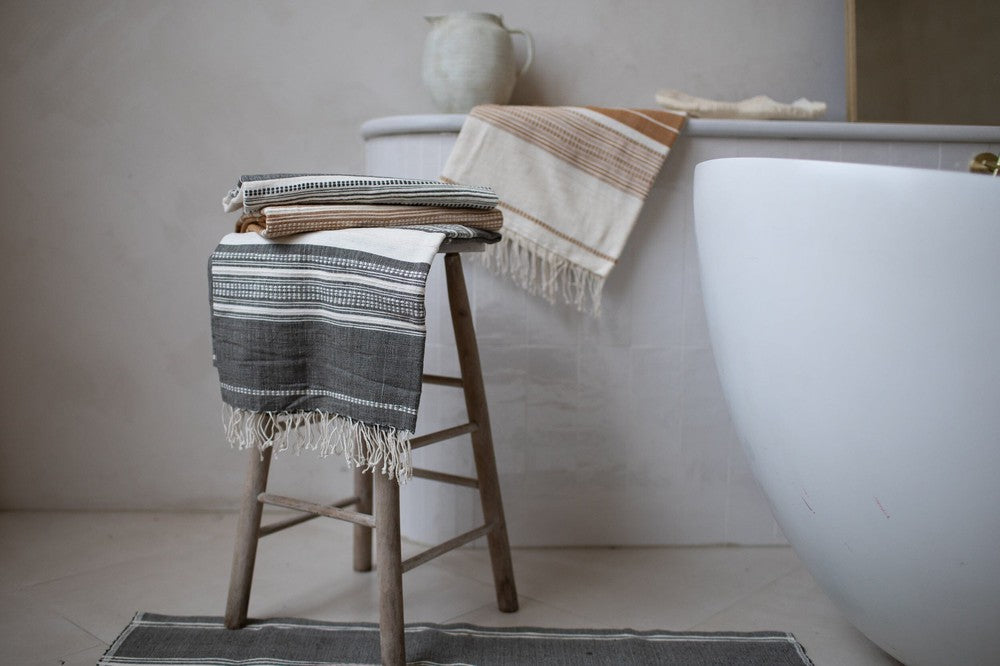 Genalé Handwoven Ethiopian Cotton Bath Towel