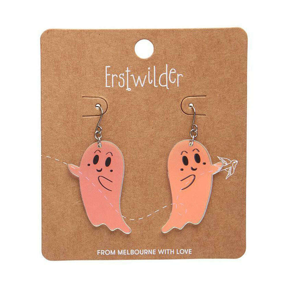 Ghost Drop Earrings - Iridescent by Erstwilder