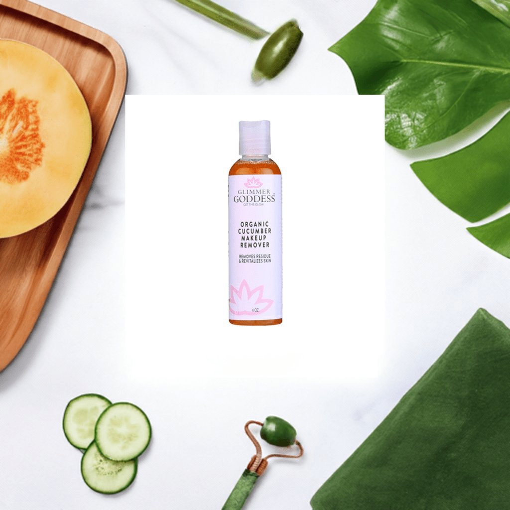 Glimmer Goddess Organic Cucumber Makeup Remover - Remove Makeup with No Oily Residue - Osadia Concept Store
