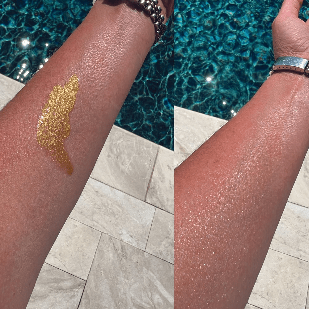 Glimmer Goddess Organic Illuminating Shimmer Body & Face Oils - Radiant Glow & Hydration