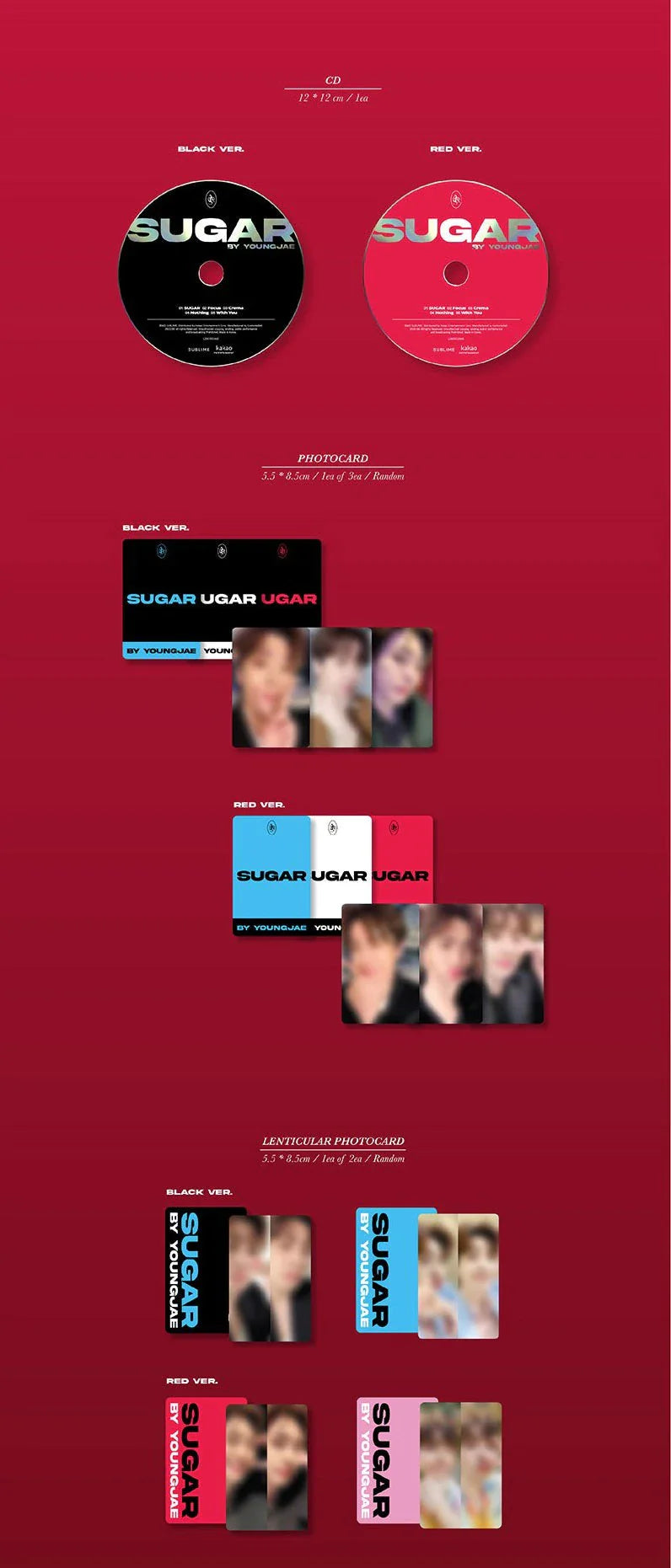 Got7 Youngjae - 2nd Mini Album Sugar