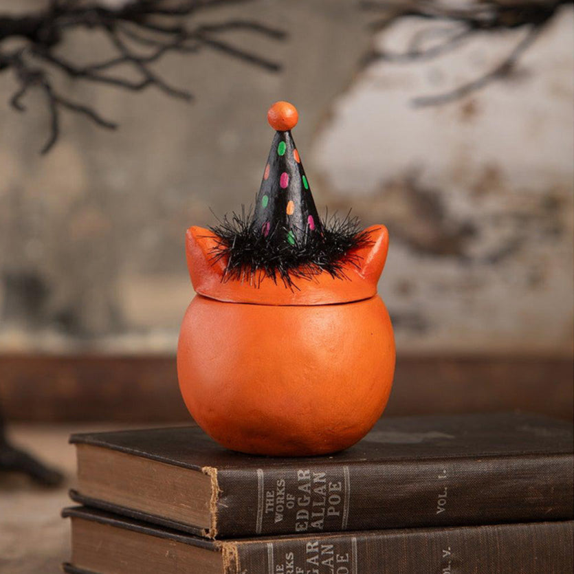 Green Eyed Copper Cat by Johanna Parker for Bethany Lowe Designs - Osadia Concept Store