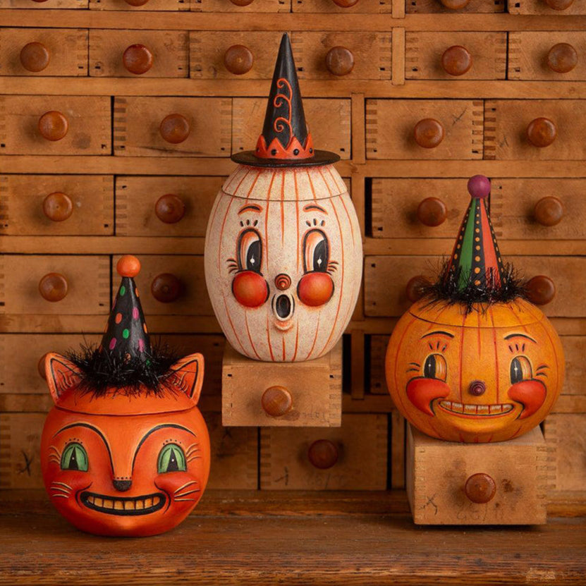 Green Eyed Copper Cat by Johanna Parker for Bethany Lowe Designs - Osadia Concept Store