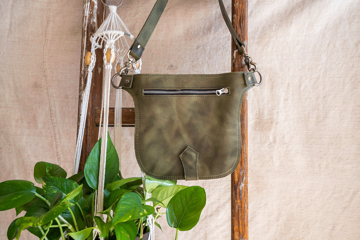 Awabal Satchel - Green