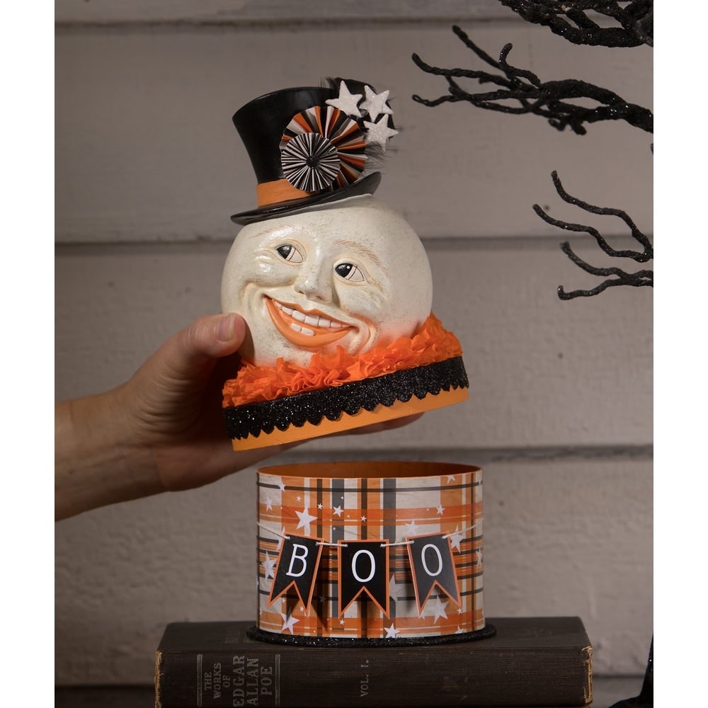 Halloween Moon Man on Box by Bethany Lowe Designs