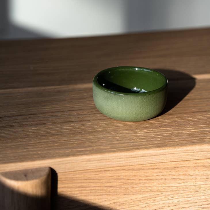 Handmade Ukrainian Porcelain Pinch Bowl