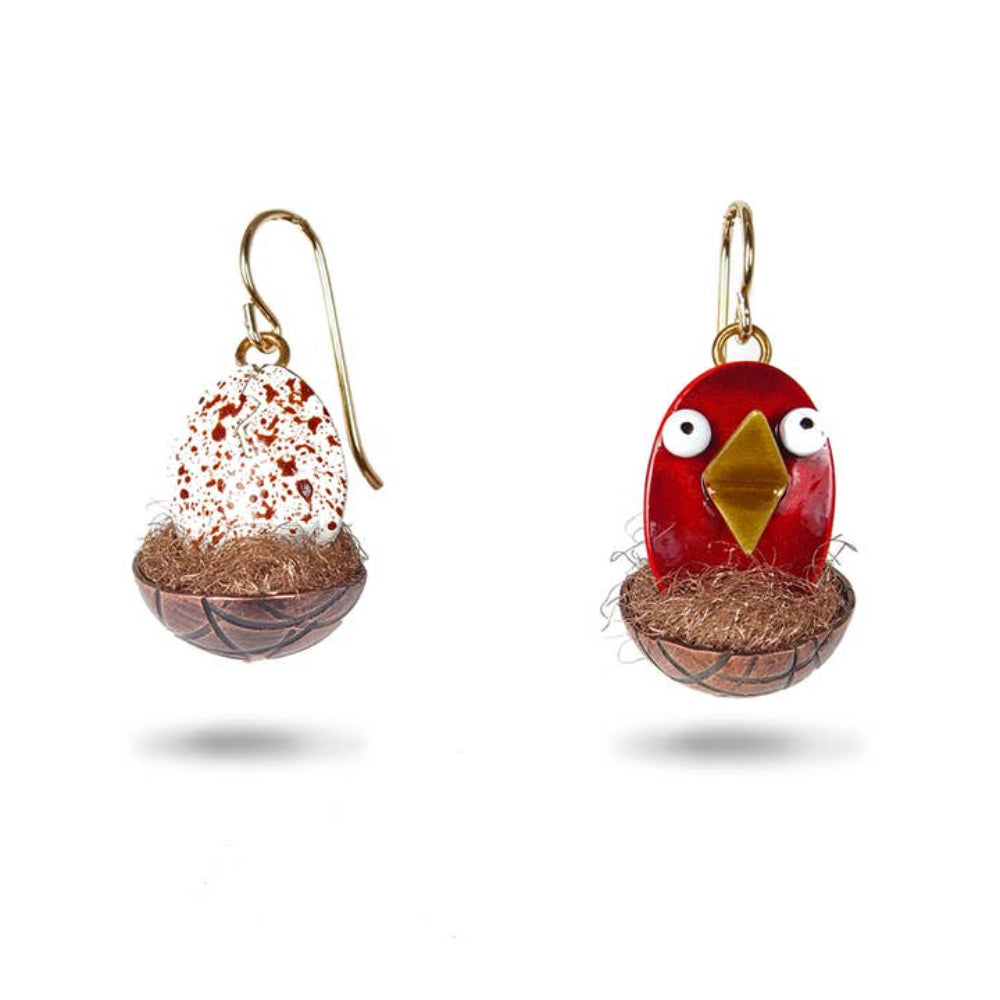 Hatchling Earrings by Chickenscratch