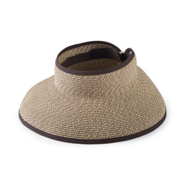 San Diego Hat Company's Signature Women's Ultrabraid Large Brim Visor