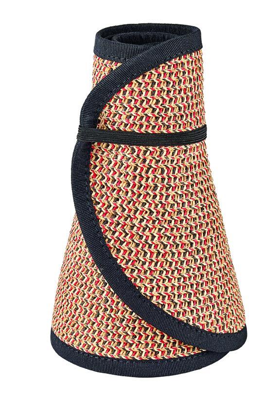 San Diego Hat Company's Signature Women's Ultrabraid Large Brim Visor