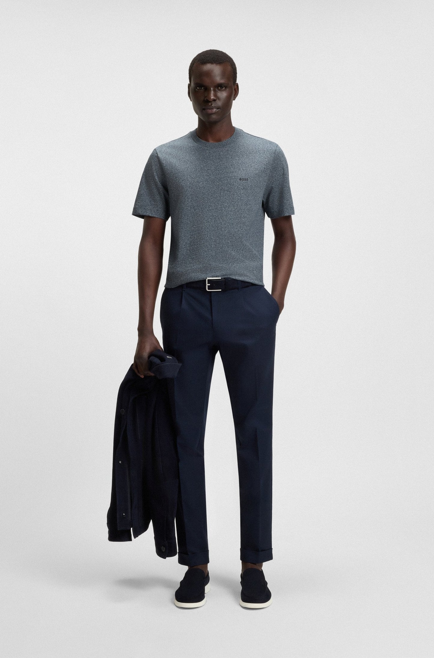 Hugo Boss Thompson Tee - Dark Grey