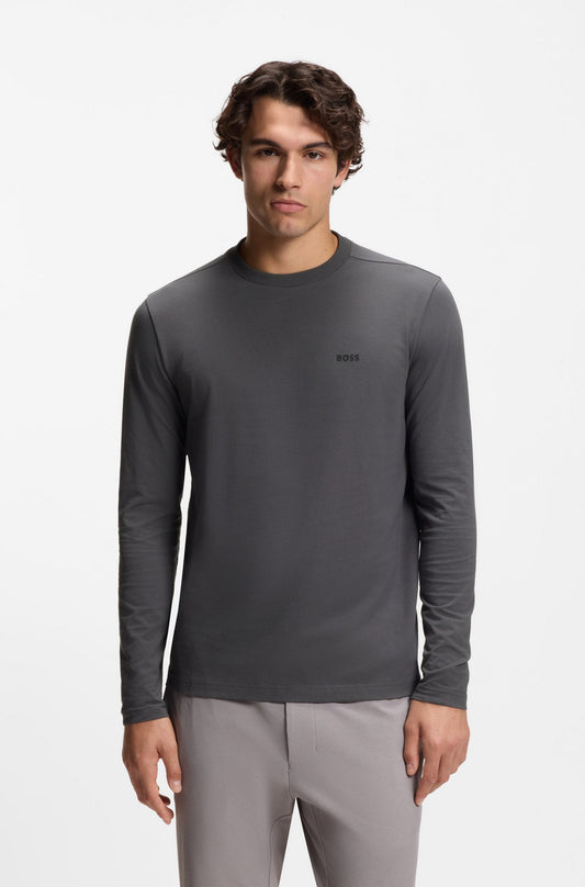 Boss Green Long Tee - Grey