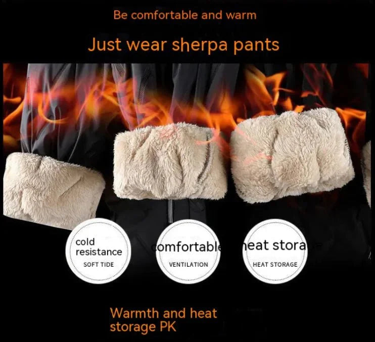Heated Pants with Adjustable Warmth, Fleece-Lined, Rechargeable