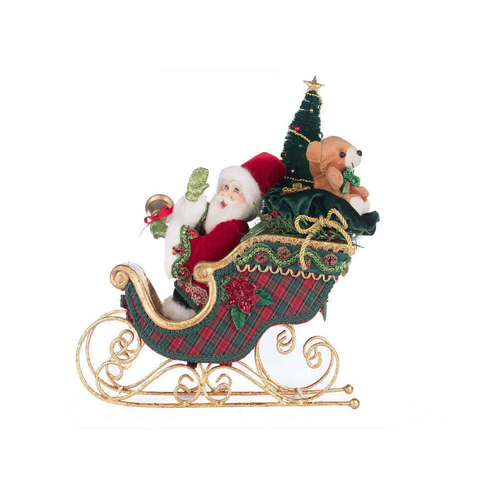 Holiday Magic Table Top Sleigh by Katherine's Collection