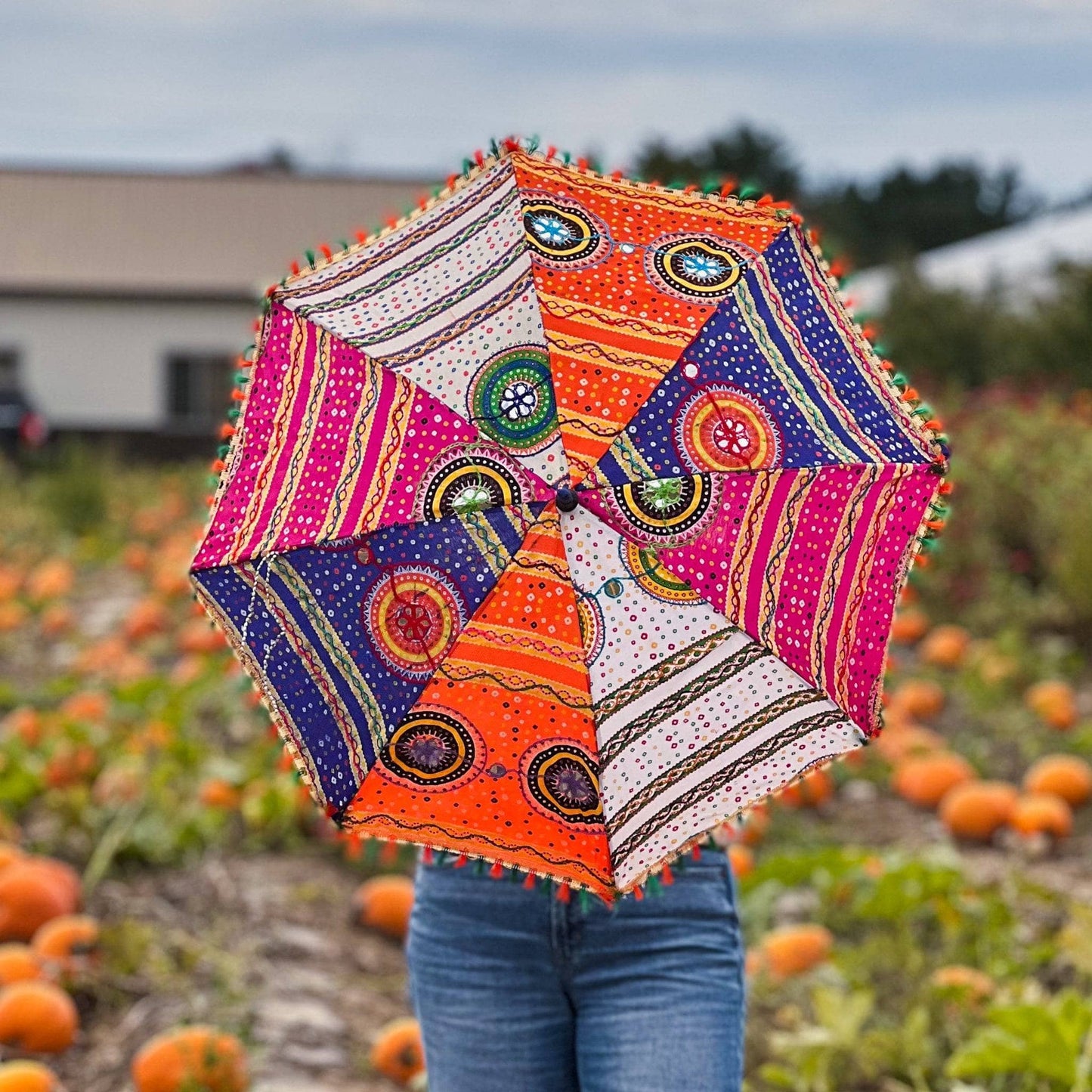Embellished Parasol Umbrellas