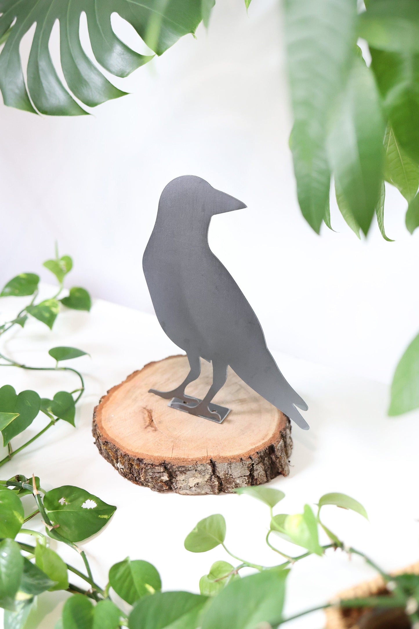 Crow Statue