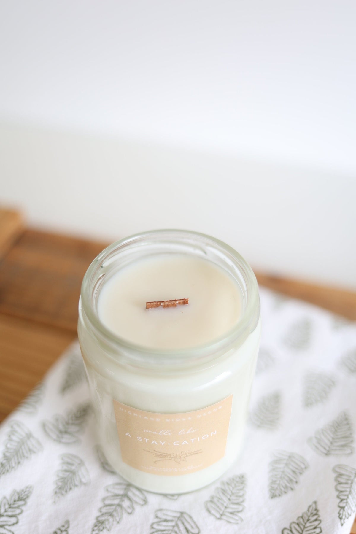"A Stay-cation" Candle