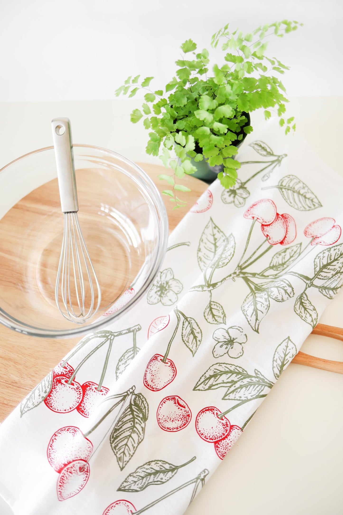 Cherry Tea Towel