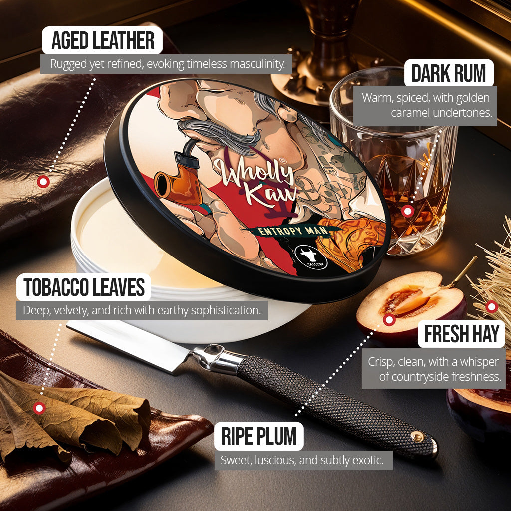 Entropy Man Shaving Soap