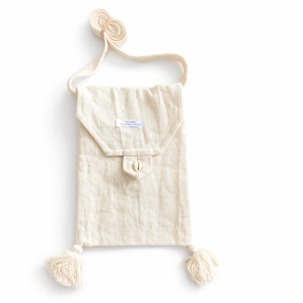 Maam Samba Natural Cotton Tassel Bag