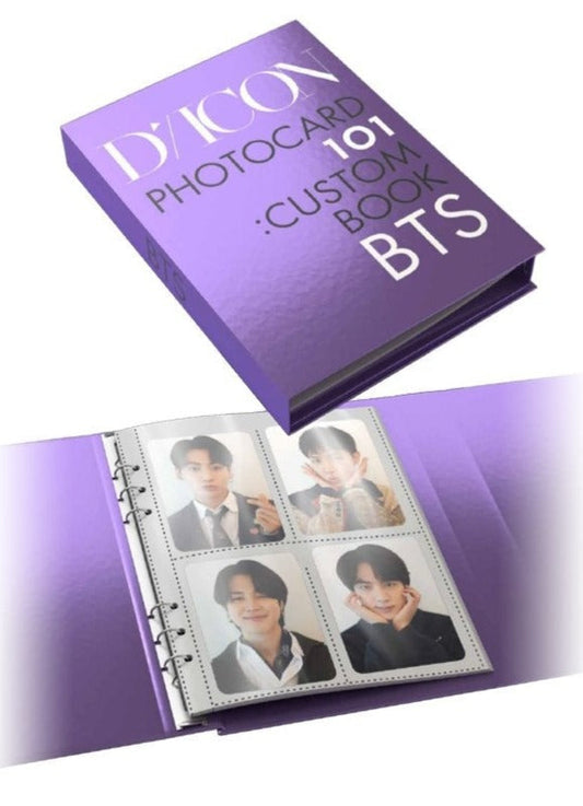 BTS D-Icon (Dicon) Photocard 101 : Custom Book