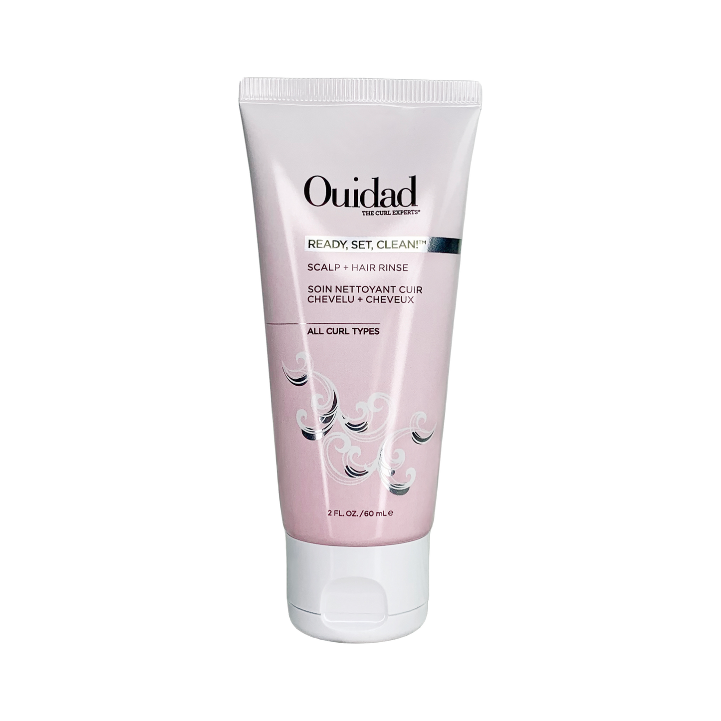 Ouidad Ready, Set Clean Scalp And Hair Rinse Travel Size 2 Oz