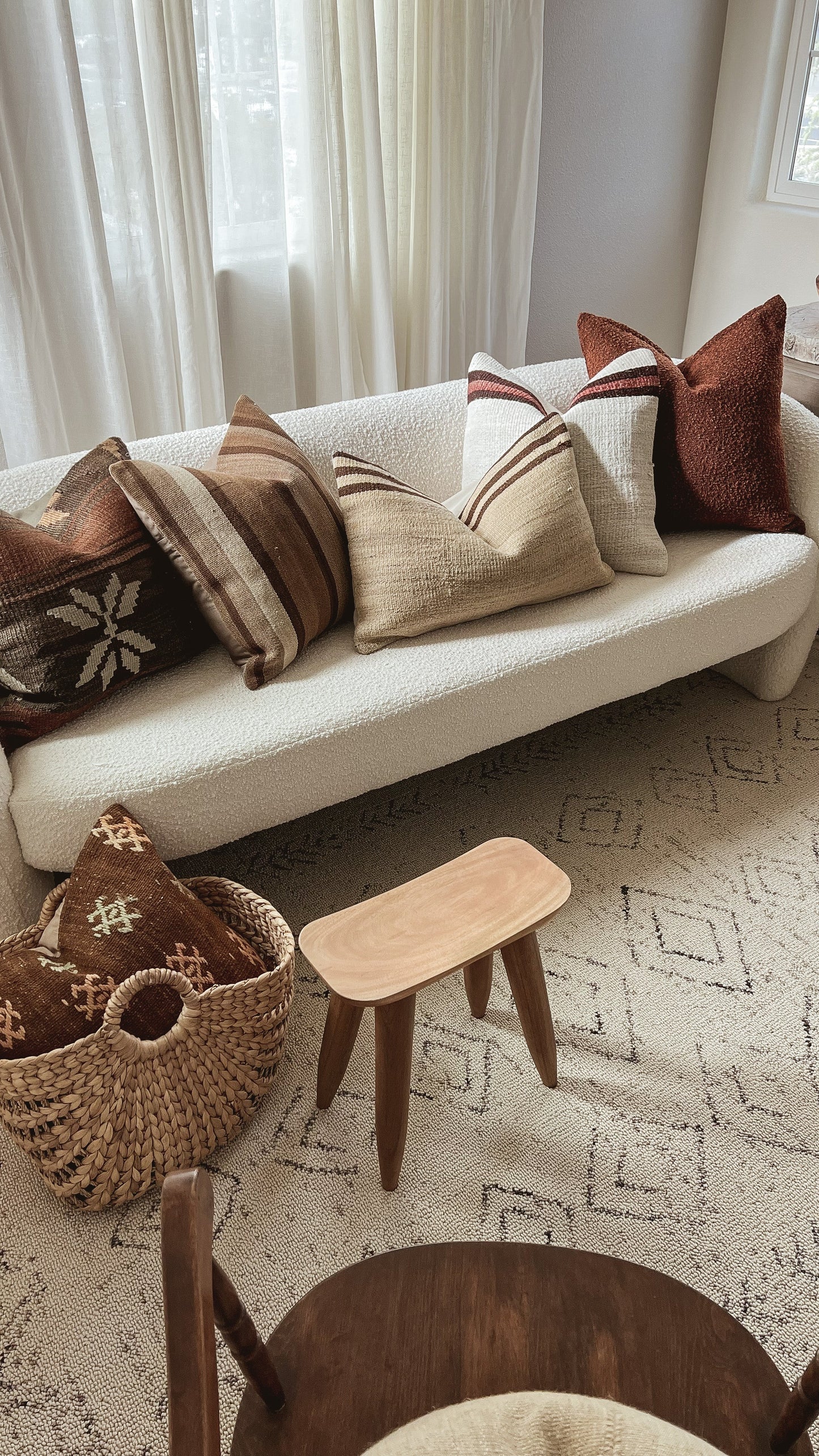 Boucle Pillow: Auburn