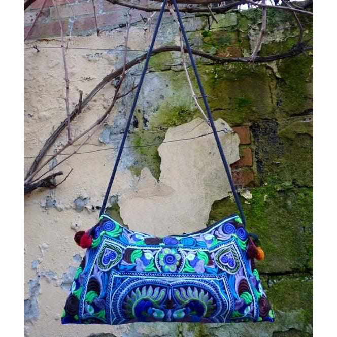 Leyla Embroidered Crossbody Purse - Thailand