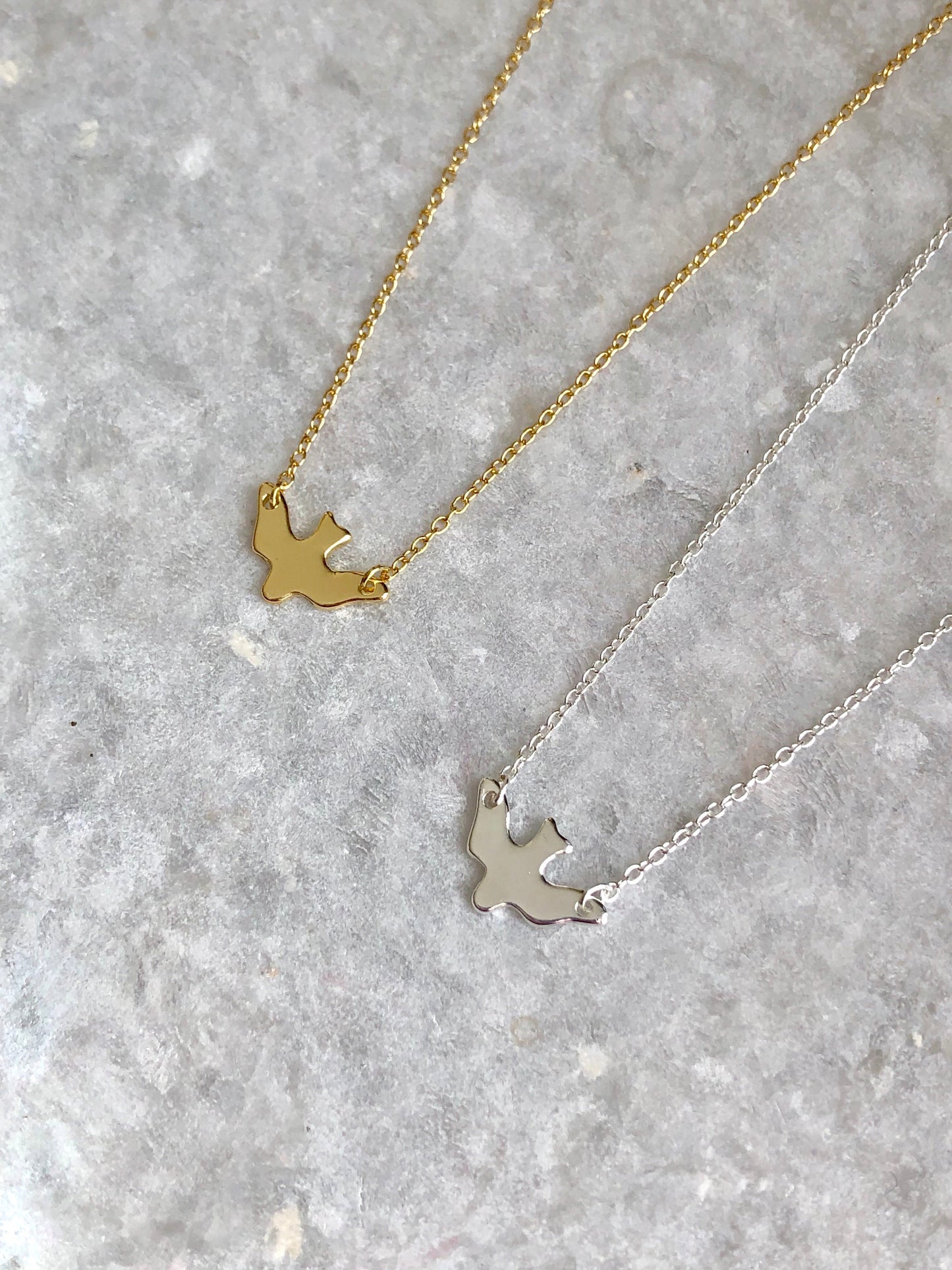 Peace Dove Pendant Necklace