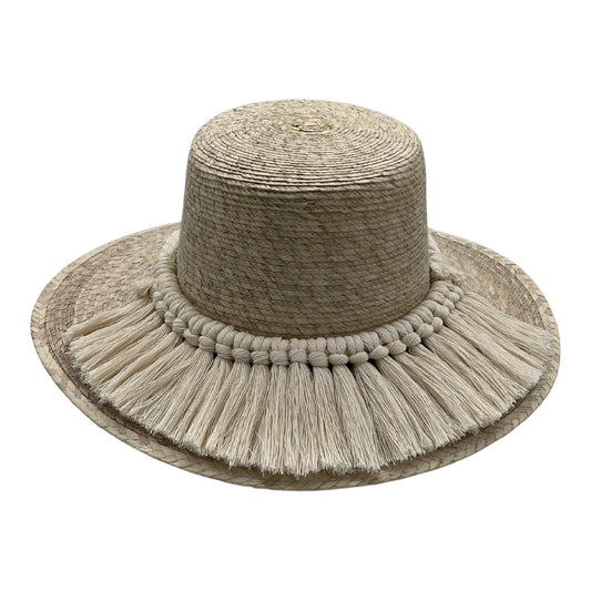Naples Palm Hat - Half Moon Band