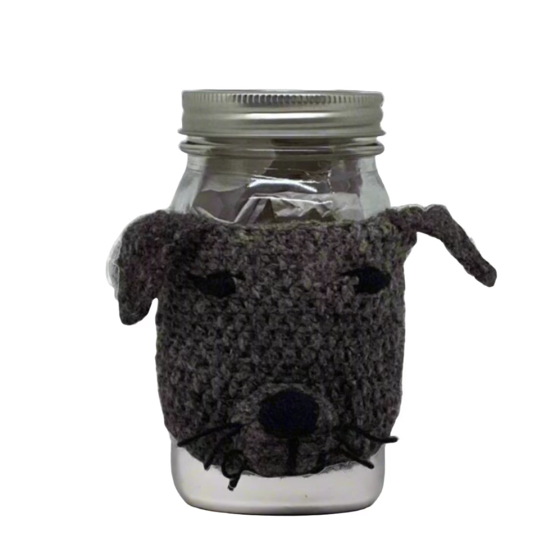 Crochet Dog Cup Koozie