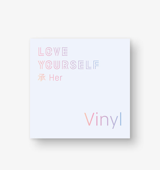BTS â€˜Love Yourself æ‰¿ 'Her'â€™ Vinyl Lp