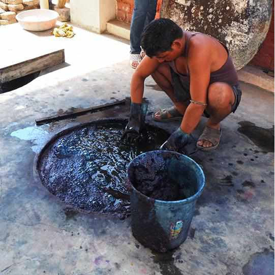Oasis Hmong Batik Indigo Clutch - Thailand