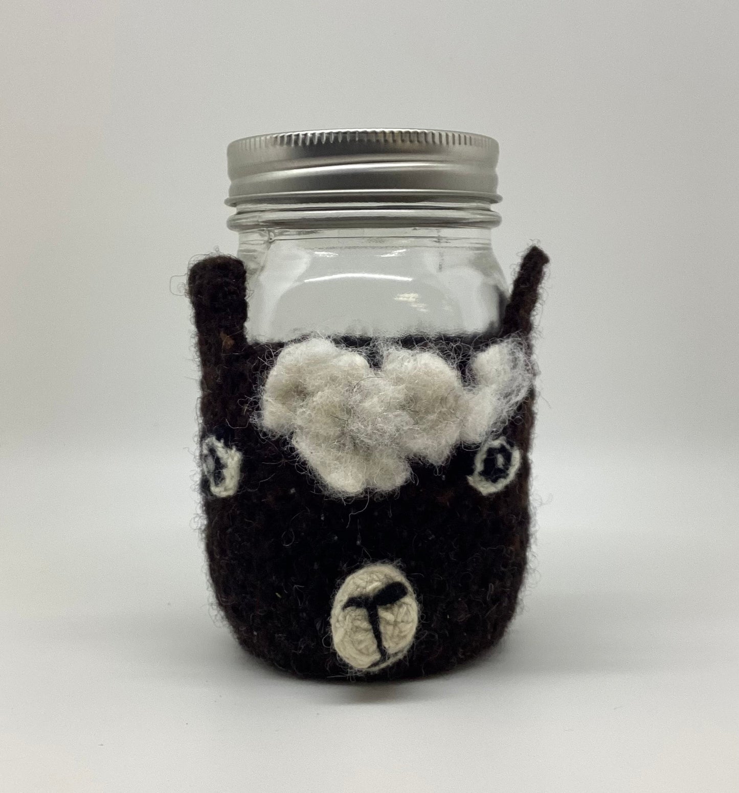 Crochet Llama Cup Koozie