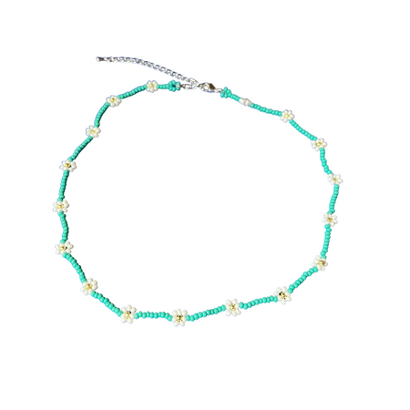 Daisy Seed Bead Choker - Guatemala - Osadia Concept Store