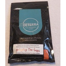 Large Deterra Drug Deactivation System - Neutralizes Drugs Effectively Safely