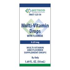 VITAMINS A C D FLOURIDE 0.25MG