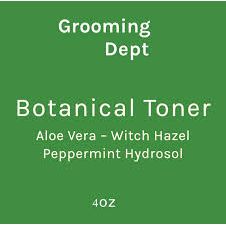 Grooming Dept Peppermint Hydrosols Botanical Toner 4 Oz - Osadia Concept Store