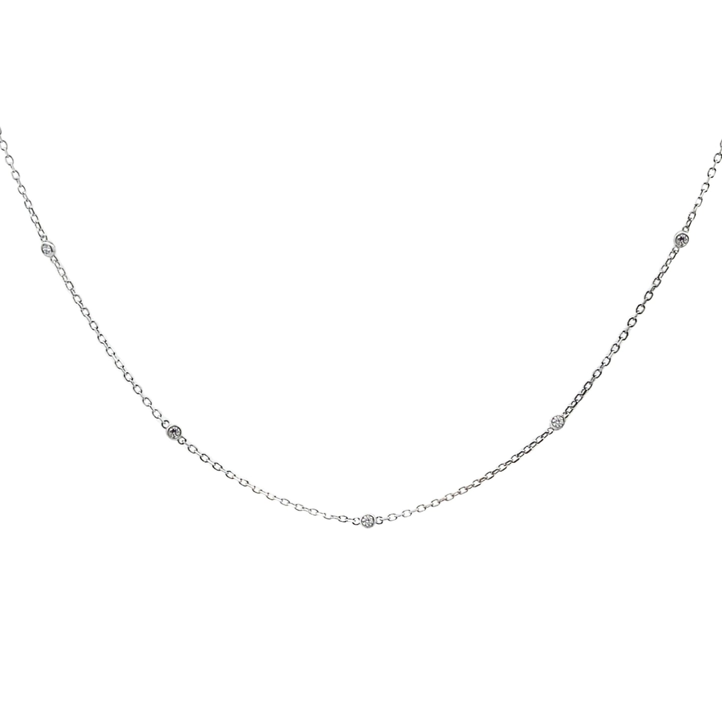 .25ct Lab Grown Diamond Dia by yard Sterling Silver