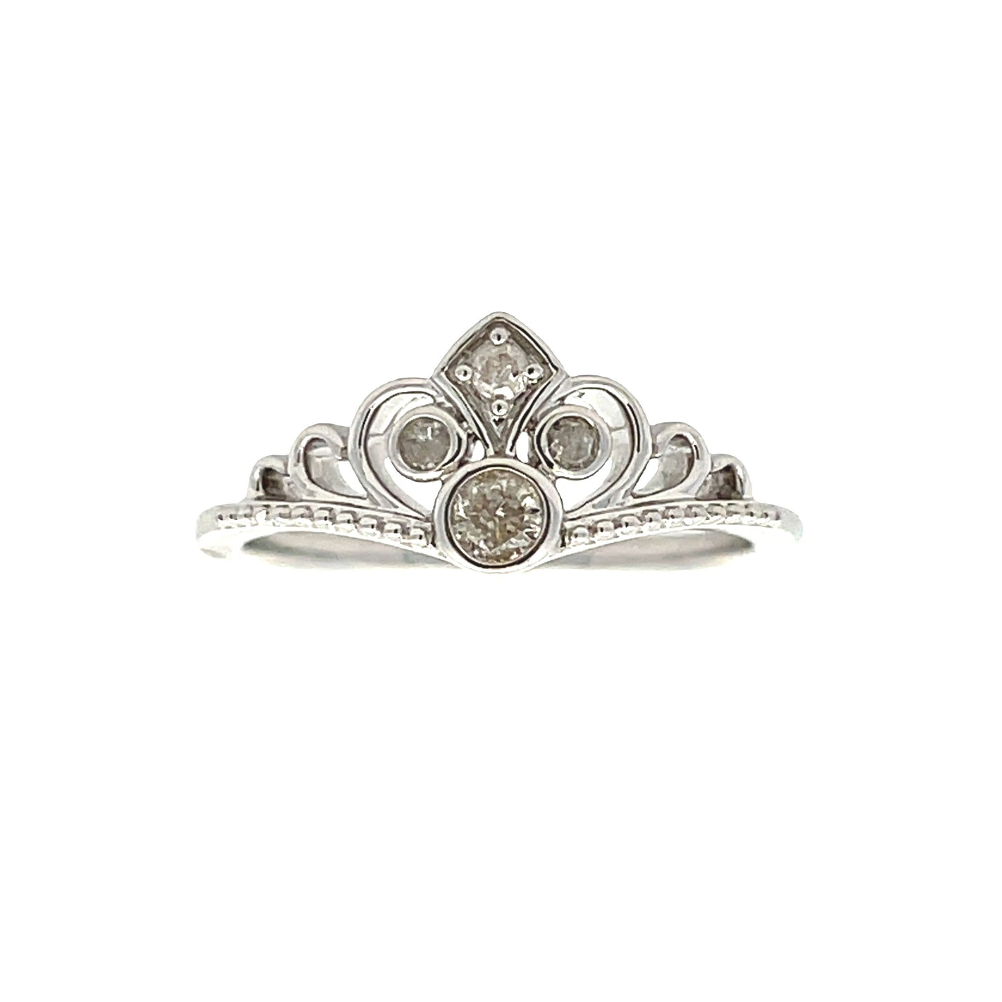 .17ct Diamond Ring Sterling Silver