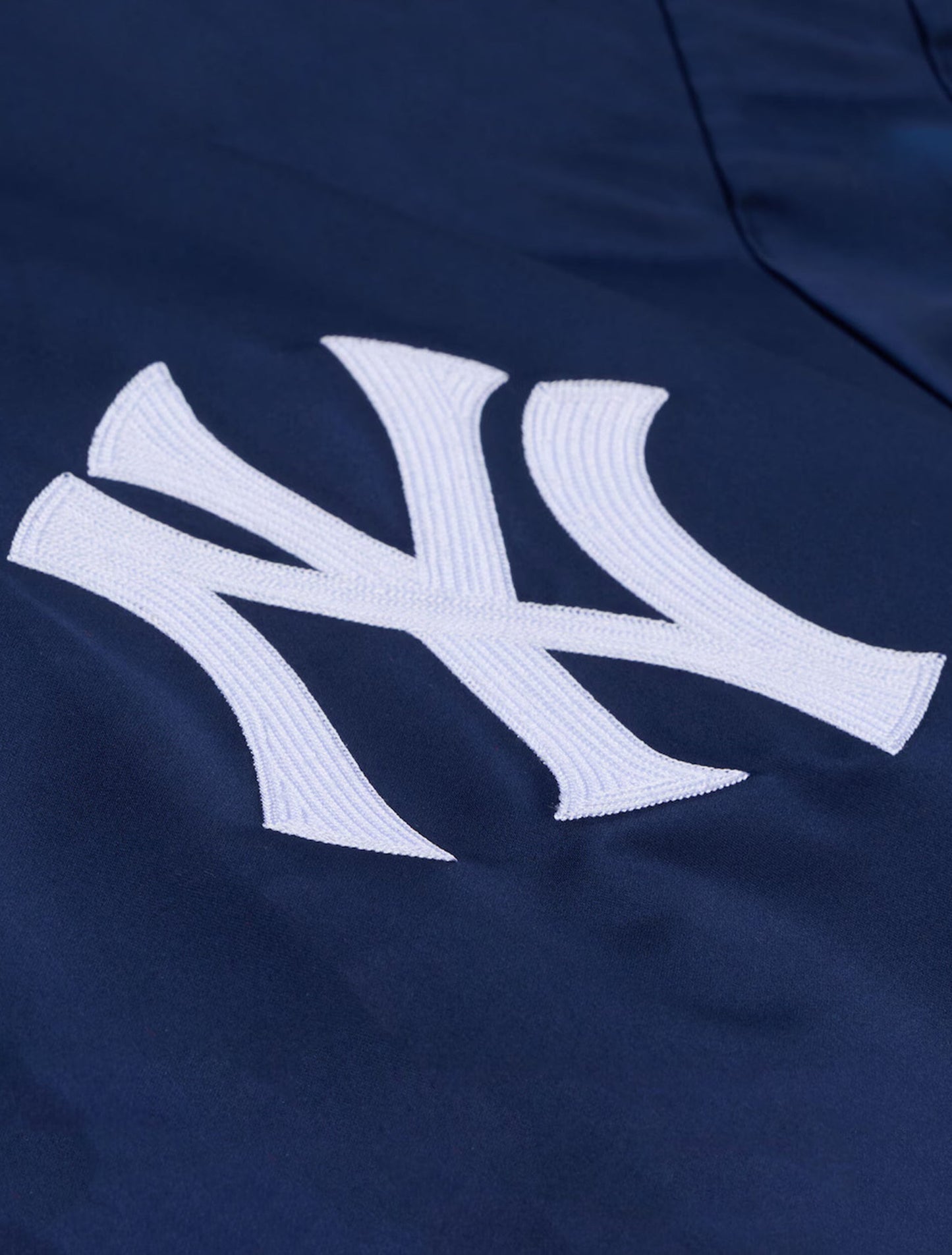 Mitchell & Ness Court Yankees Derek Jeter Satin Jacket - Navy