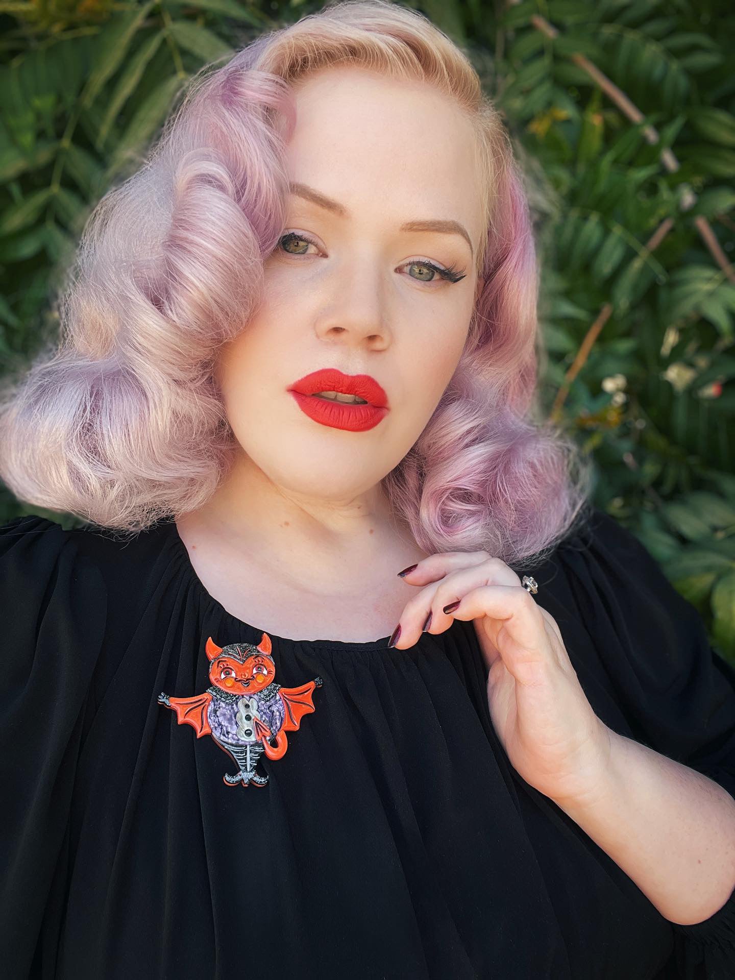 Naughty Nash Brooch by Lipstick & Chrome x Johanna Parker - Osadia Concept Store