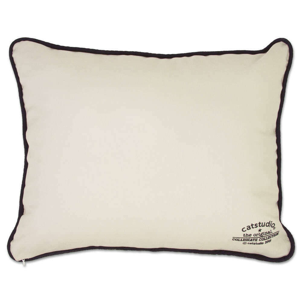 Kansas State University Collegiate Embroidered Pillow by CatStudio