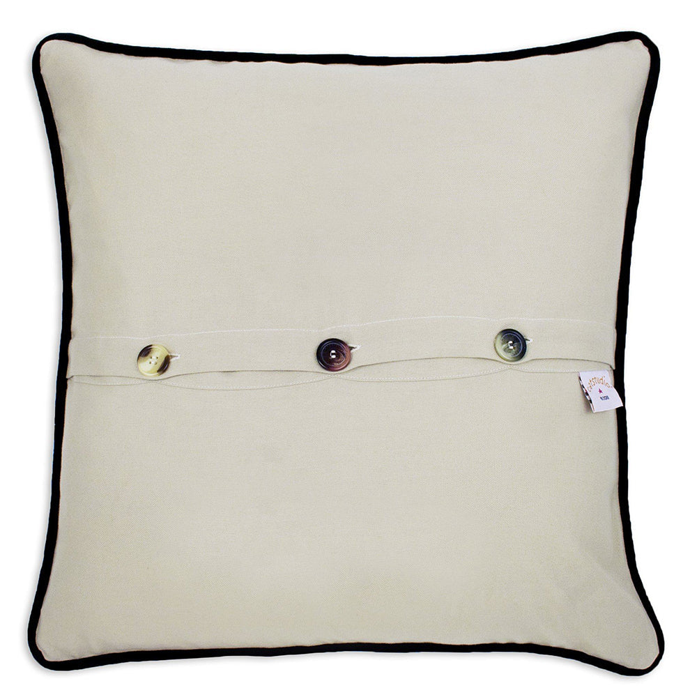 Kentucky Derby Hand-Embroidered Pillow - Osadia Concept Store