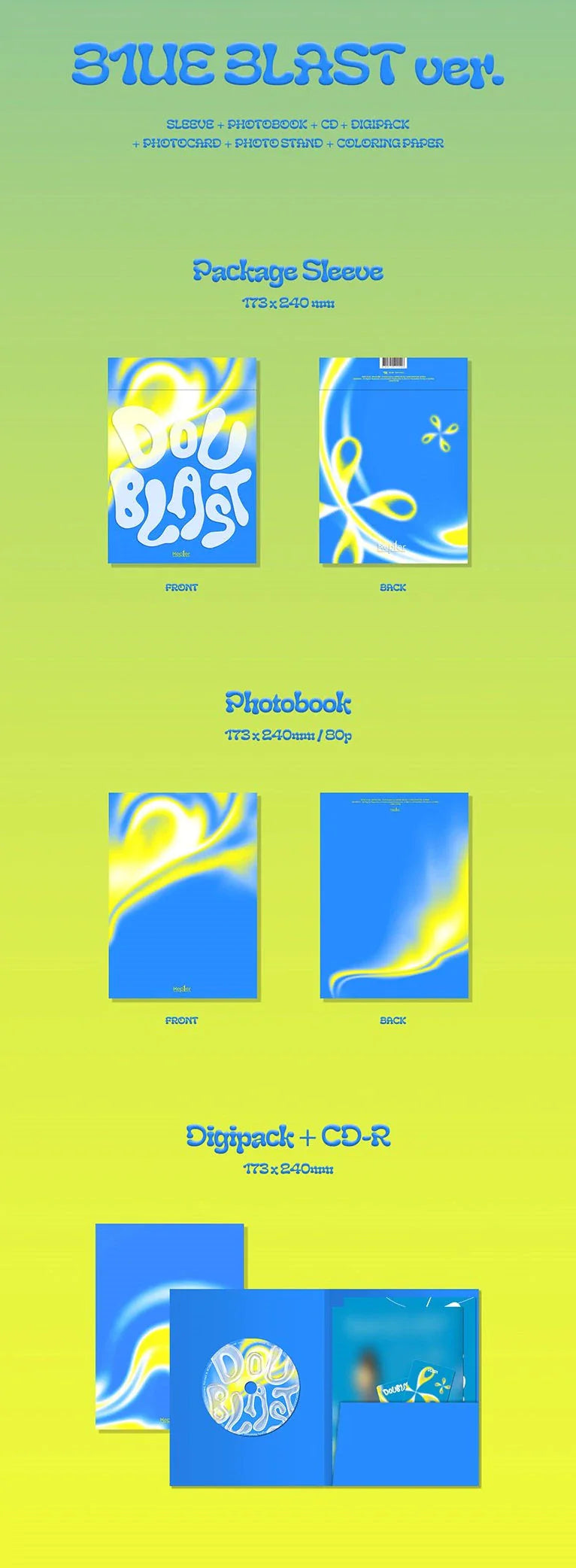 Kep1er 2nd Mini Album -Doublast